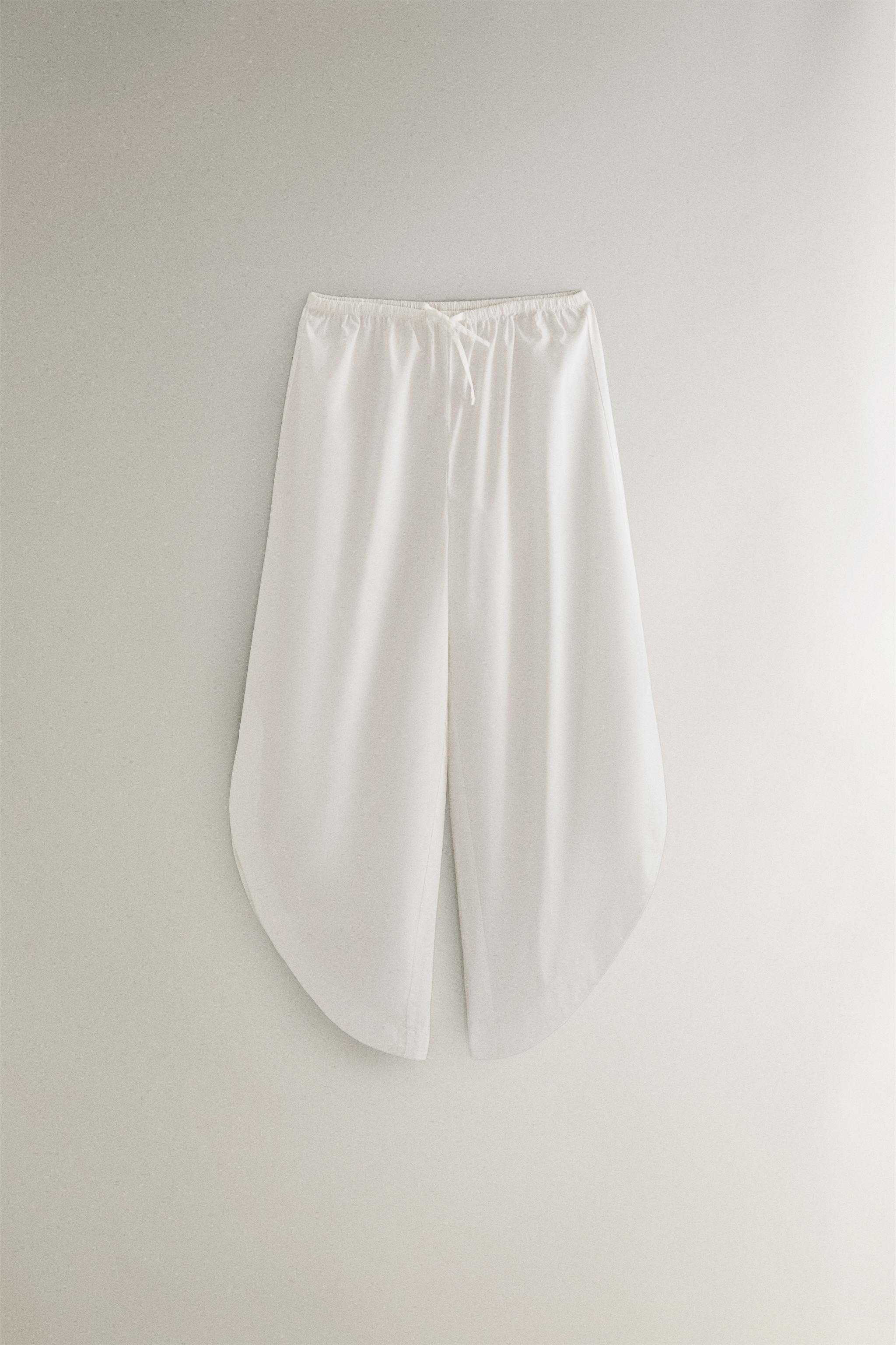POPLIN PANTS
